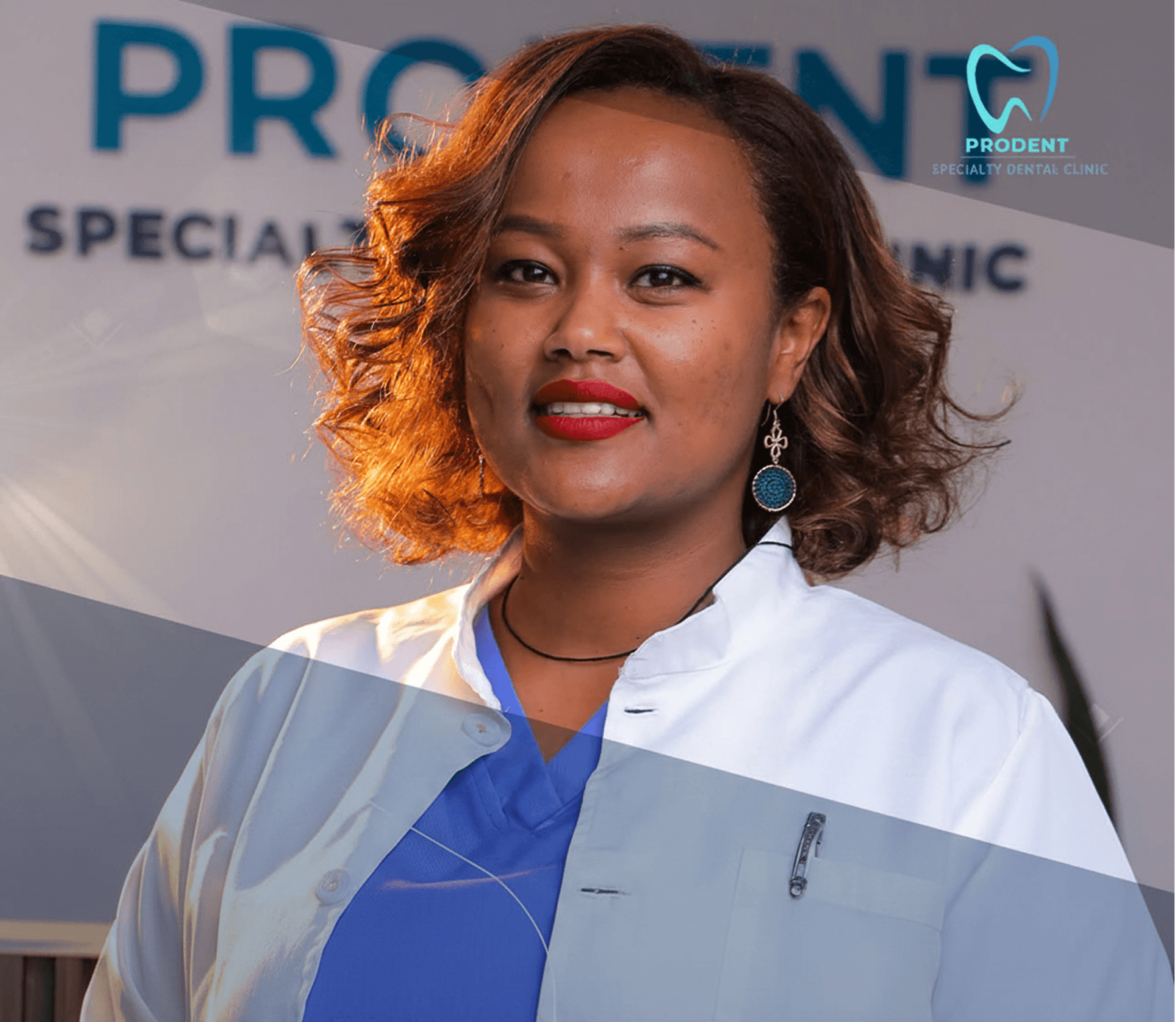Dr. Helina, founder and clinical director of Prodent